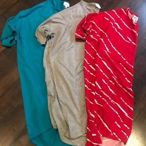 Lot of 3 Lularoe Irmas size small